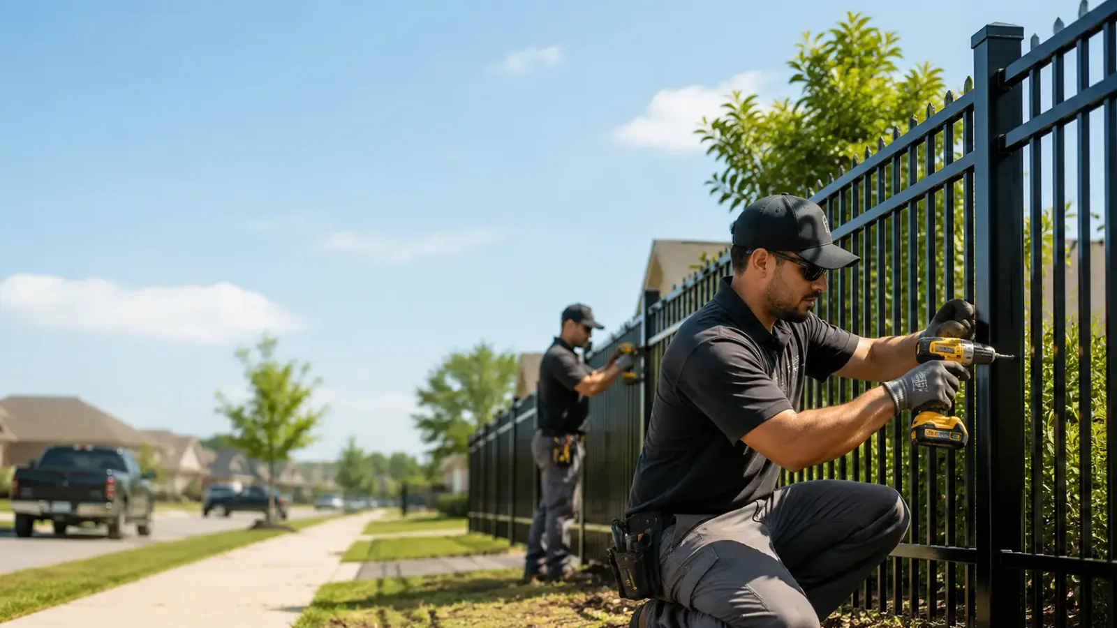 Metal Fence Installation in Oakwood, IL